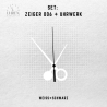 Lautloses Quarz-Uhrwerk mit Zeigersatz