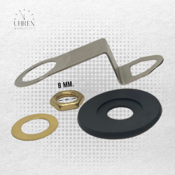 Lautloses DCF-Funkuhrwerk 16 mm