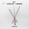 Lautloses Quarz-Uhrwerk mit Zeigersatz