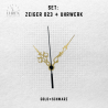 Lautloses Quarz-Uhrwerk mit Zeigersatz