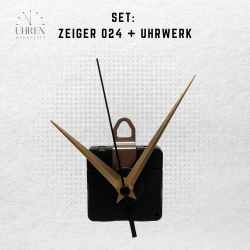 Lautloses Quarz-Uhrwerk mit Zeigersatz