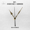 Lautloses Quarz-Uhrwerk mit Zeigersatz