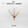 Lautloses Quarz-Uhrwerk mit Zeigersatz