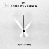 Lautloses Quarz-Uhrwerk mit Zeigersatz