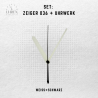 Lautloses Quarz-Uhrwerk mit Zeigersatz