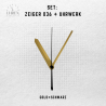 Lautloses Quarz-Uhrwerk mit Zeigersatz