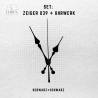 Lautloses Quarz-Uhrwerk mit Zeigersatz