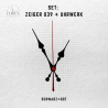 Lautloses Quarz-Uhrwerk mit Zeigersatz