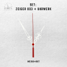 Lautloses Quarz-Uhrwerk mit Zeigersatz